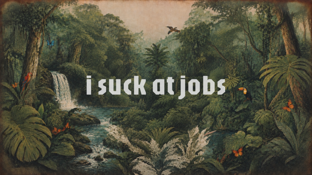 I suck at jobs suckj